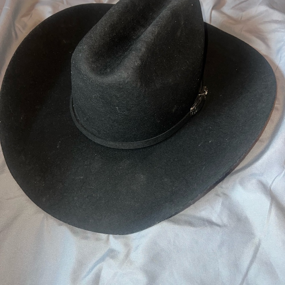Sleek Black Western Hat